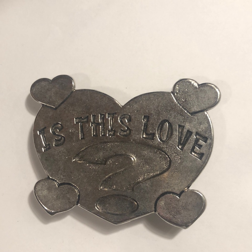 Is this love? Belt Buckle